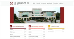 Desktop Screenshot of nsassociates.in